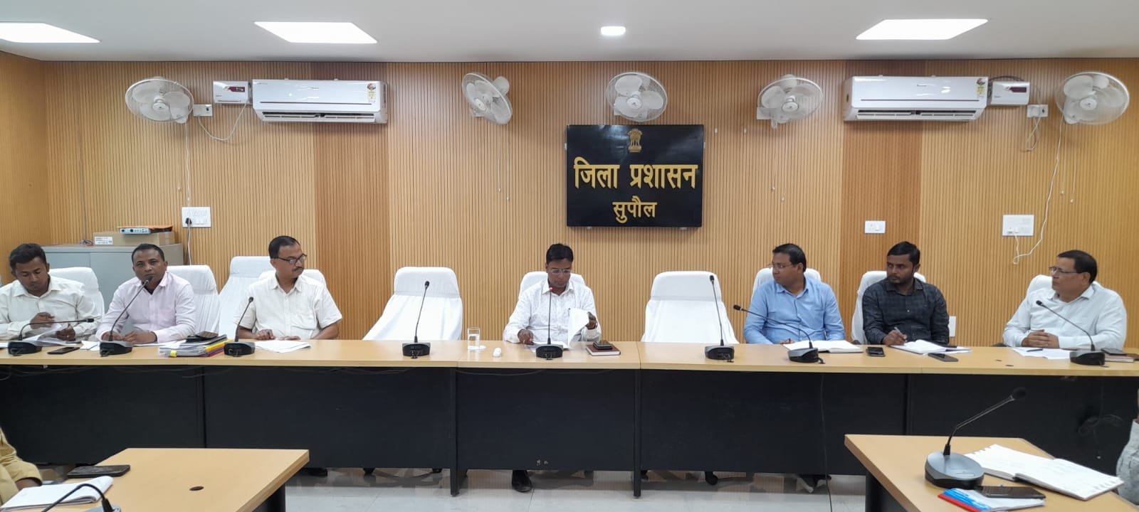जिलाधिकारी, सुपौल ने शिक्षा विभाग की बैठक आहूत की