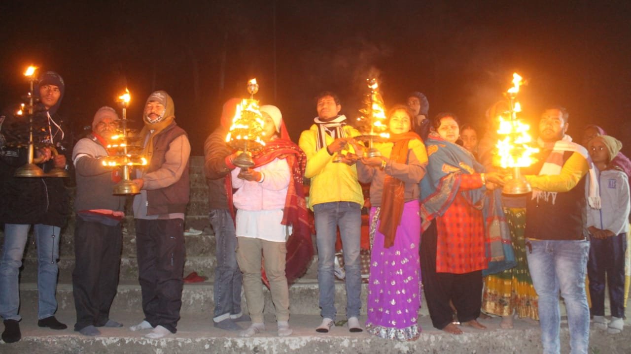 स्वरांजलि सेवा संस्थान द्वारा 126 वीं नारायणी गंडकी महा आरत कार्यक्रम का आयोजन किया गया