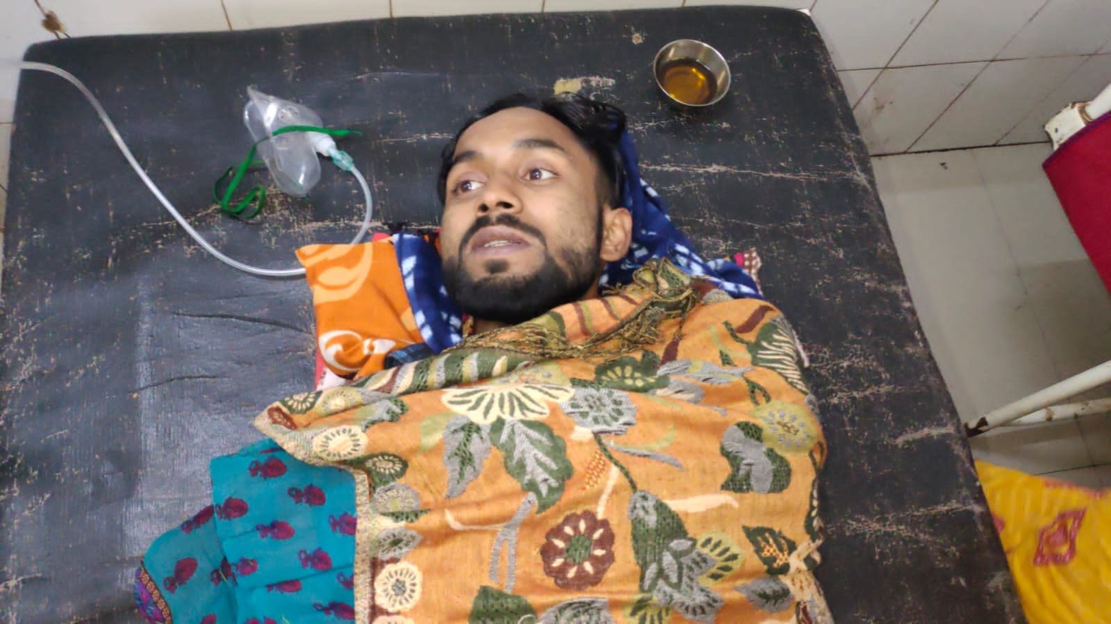 आरा में भाई ने बड़े भाई का मारपीट के दौरान दबाया गला