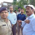 जिलाधिकारी एवं पुलिस अधीक्षक ने पश्चिम चम्पारण जिला के सीमावर्ती क्षेत्रों का लिया जायजा