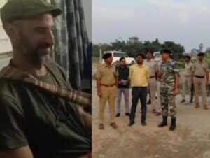 भारत नेपाल सीमा से सटे रक्सौल बॉर्डर पर सीमा सुरक्षा बल के जवानों ने विदेशी नागरिक को पकड़ा