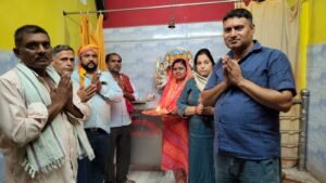 औरंगाबाद : पंचमुखी हनुमान मंदिर सह शिव मंदिर परिसर में सत्संग का आयोजन