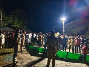 सकुशल संपन्न हुआ आठवीं मोहर्रम का चौकी मिलान जुलूस