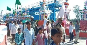 सुरक्षा के साए में मोहर्रम का जुलूस संपन्न