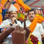 सांसद राजीव प्रताप रूडी के नेतृत्व में एकमा से शुरू हुई विधानसभा स्तरीय सांगा यात्रा