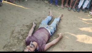 युवक का शव बरामद, पीट पीटकर  हत्या की आशंका
