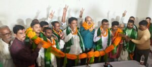 महागठबंधन प्रत्याशी श्रीकांत यादव को दिया समर्थन