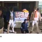 भारी मात्रा में विदेशी शराब के साथ एक कारोबारी गिरफ्तार, मौके से कार जप्त