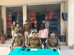 लूट के रुपयों के साथ दो लुटेरे गिरफ्तार, 4 किलो गांजा भी बरामद