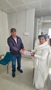 मझौलिया, सामुदायिक स्वास्थ्य केंद्र में वर्कशॉप व स्ट्रेस मैनेजमेंट पर आध्यात्मिक सत्र का आयोजन