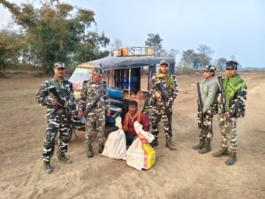 18 किलो गांजा के साथ तस्कर गिरफ्तार