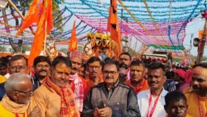 विधायक ने यज्ञशाला पहुँचकर पूजा-अर्चना कर की खुशहाली की कामना