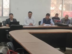 जल शक्ति पोर्टल पर डाटा इंट्री हेतु प्रशिक्षण कार्यक्रम सम्पन्न