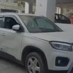 शराब तस्करों ने उत्पाद विभाग की गाड़ी को उड़ाने की कोशिश की