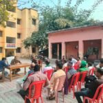 बहुआर पुलिस चौकी परिसर में हुई पीस कमेटी की बैठक