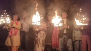 नारायणी तट पर 152वीं महा गंडकी आरती का आयोजन