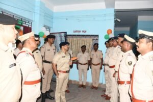 पुलिस अधीक्षक, पश्चिम चंपारण बेतिया ने किया अनुसूचित जाति/जनजाति एवं महिला थाना का निरीक्षण