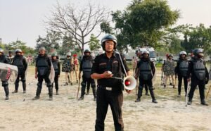 पर्व त्यौहार के मद्देनजर आपात स्थिति से निपटने के लिए दंगा नियंत्रण टीम का गठन