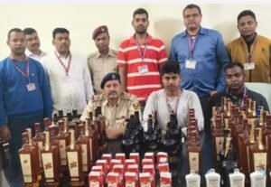 गया जंक्शन पर खुला शराब का जखीरा, 48 लीटर अंग्रेजी शराब बरामद