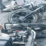 बेतिया  में आमने-समाने टकराई बाइक, पिता-पुत्र समेत 3 की मौत