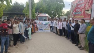 हृदय रोग से ग्रसित 38 बच्चे बेहतर ईलाज हेतु एम्बुलेंस से आईजीआईसी पटना रवाना