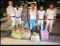 उत्पाद अधीक्षक, प० चम्पारण, बेतिया द्वारा विशेष छापेमारी अभियान