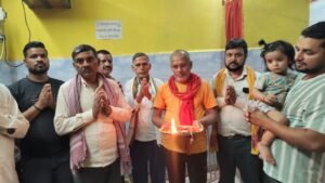 पंचमुखी हनुमान मंदिर में भजन गंगा कार्यक्रम का आयोजन