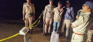 10.460 किलो गांजा के साथ तस्कर गिरफ्तार