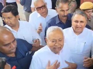 नीतीश ने की मीडिया से बात, कहा ‘वहां बहुत काम कर लिया अब यहां करूंगा