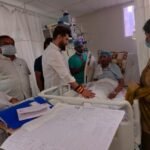 चाचा पारस को देखने अस्पताल पहुंचे चिराग
