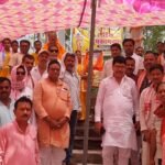 मां जगदम्बा मंदिर परिसर खानपुर में हर्षोल्लास के साथ मनाया गया भगवान परशुराम जन्मोत्सव