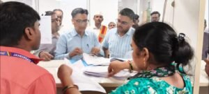 उप विकास आयुक्त ने काउंसलिंग-सह-स्क्रूटनी का कार्य का लिया जायजा