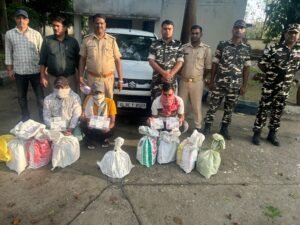 ठूठीबारी में आबकारी टीम की बड़ी कार्रवाई, 149 बोतल विदेशी शराब बरामद
