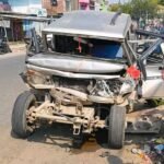 ट्रक की टक्कर में बोलेरो चालक सहित छह घायल, बाल-बाल बची जान