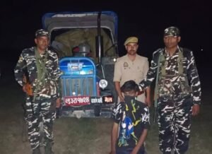 भारत-नेपाल सीमा पर SSB-पुलिस की बड़ी कार्रवाई : 98 बोरी कद्दू बीज के साथ नेपाली तस्कर गिरफ्तार