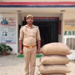 परसामलिक पुलिस की सक्रियता, 4 बोरी गेहूं बरामद कर कस्टम कार्यालय भेजा