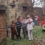 शिकारपुर थाना क्षेत्र अंतर्गत भूमि विभाग के मामले में जांच करने गई पुलिस दल पर हमला