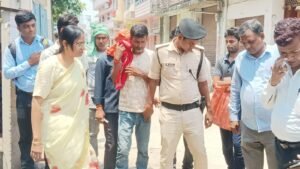 अतिक्रमण के चलते 30 से 40 फ़ीट से सिकुड़कर 10 से 12 फिट बने मुख्य नाले से जल निकासी बाधित : गरिमा