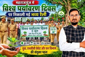 वन विभाग के सहयोग से युवाओं और एनसीसी कैडेटों ने निकाली पर्यावरण जागरूकता रैली