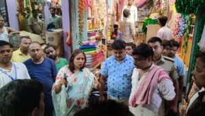 ऐतिहासिक मीना बाजार क्षेत्र में बुनियादी सुविधाओं के विस्तार हेतु 30 लाख दो नई योजनाएं स्वीकृत : गरिमा