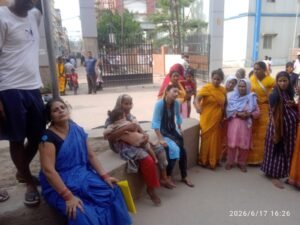 जीएमसीएच में इलाज के दौरान प्रसूता की मौत, हंगामा