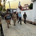 मोहर्रम पर्व को लेकर मिश्रौलिया में प्रशासन का फ्लैग मार्च, सुरक्षा व्यवस्था का लिया जायजा