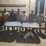 नेपाल से लाई जा रही 69 लीटर अवैध नेपाली शराब बरामद, एक तस्कर गिरफ्तार