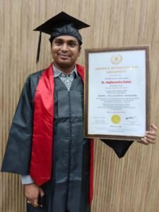 मधुरेंद्र कुमार को अमेरिका इंटरनेशनल यूनिवर्सिटी से मानद डॉक्टरेट की उपाधि