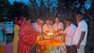 स्वरांजलि सेवा संस्थान द्वारा 156 वीं नारायणी गंडकी महाआरती कार्यक्रम का आयोजन