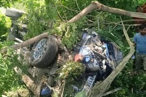 मुजफ्फरपुर में तेज रफ्तार फॉर्च्यूनर ने स्कूटी को मारी टक्कर, दो युवतियों की मौत