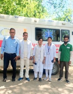 भीषण गर्मी को देखते हुए एम्बुलेंस हाई अलर्ट पर