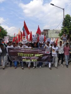 छात्रों और आईसा नेता समेत पेपर लिक मामले में मोर्चा पर डटे युवकों की रिहाई के लिए उठाया आवाज