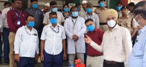 टी.बी. मरीजों के शीघ्र स्वस्थ होने के लिए नियमित दवा एवं पौष्टिक आहार जरूरी : जिला पदाधिकारी