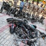 चोरी की गाड़ियों की कटिंग कर पार्ट्स बेचने वाले संगठित गिरोह का कल्याण पुर पुलिस ने किया गिरफ्तार